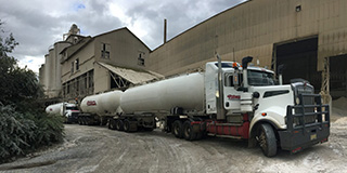 Pittman Transport bulk liquid truck