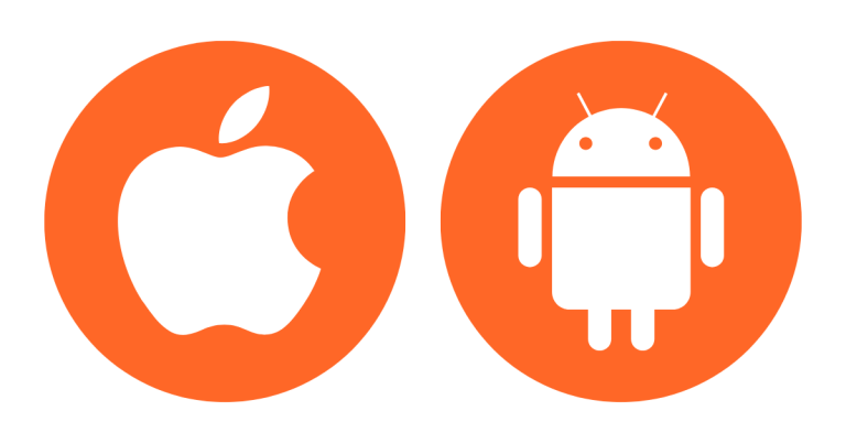 apple and android