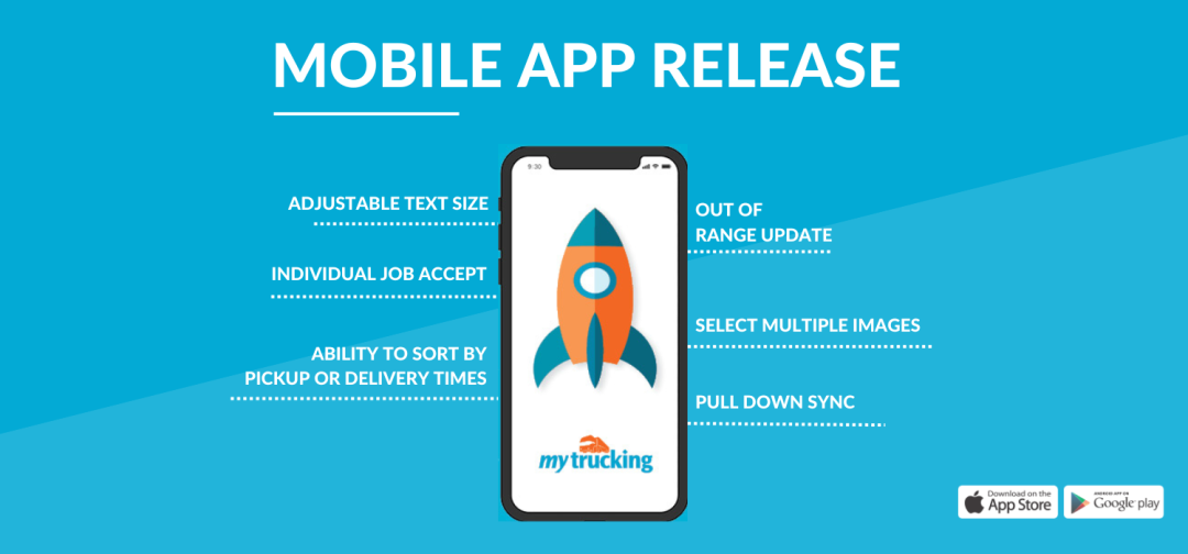 New Mobile App Release - MyTrucking