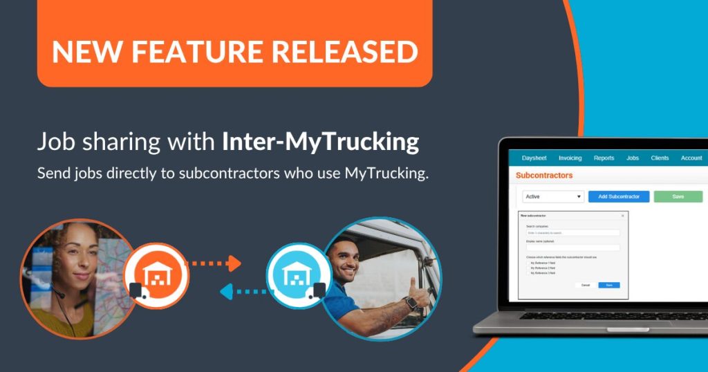 Managing subcontracted work with MyTrucking