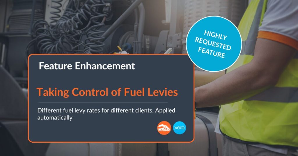 Smarter fuel levies (FAF)