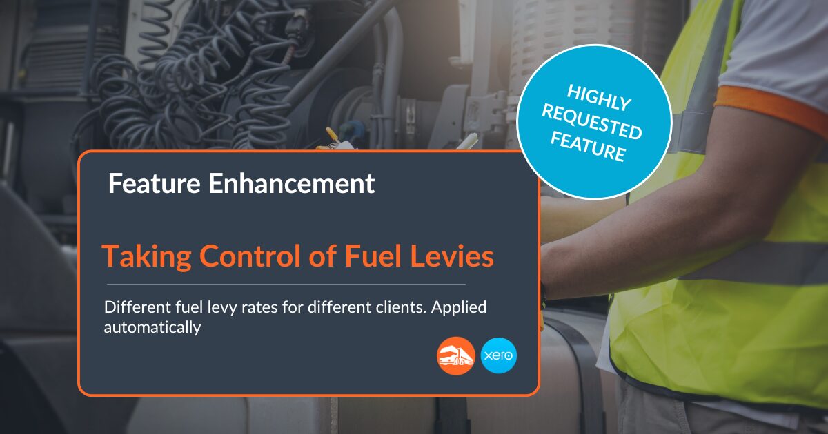 Smarter fuel levies (FAF)