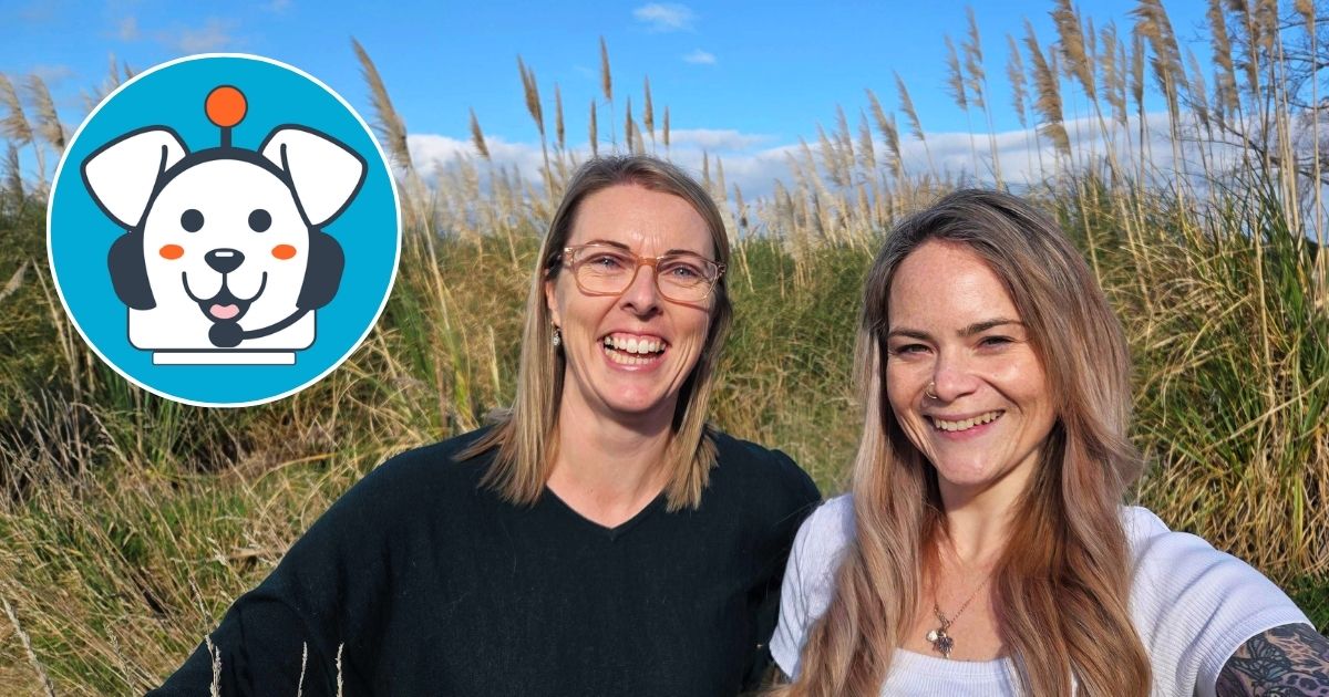 MyTrucking's support team, Nicole and Ame